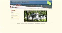 Desktop Screenshot of dueodde-sommerhus.dk