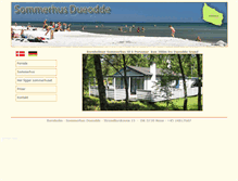 Tablet Screenshot of dueodde-sommerhus.dk